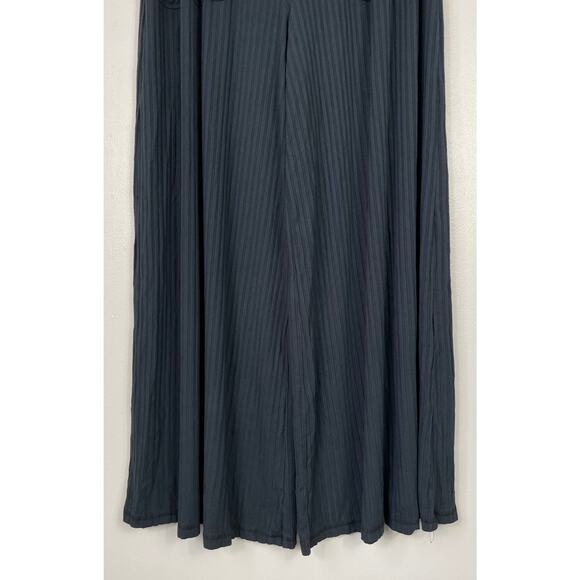 Free People Movement Blissed Out Wide Leg Pants Black Women’s Large - Picture 6 of 15